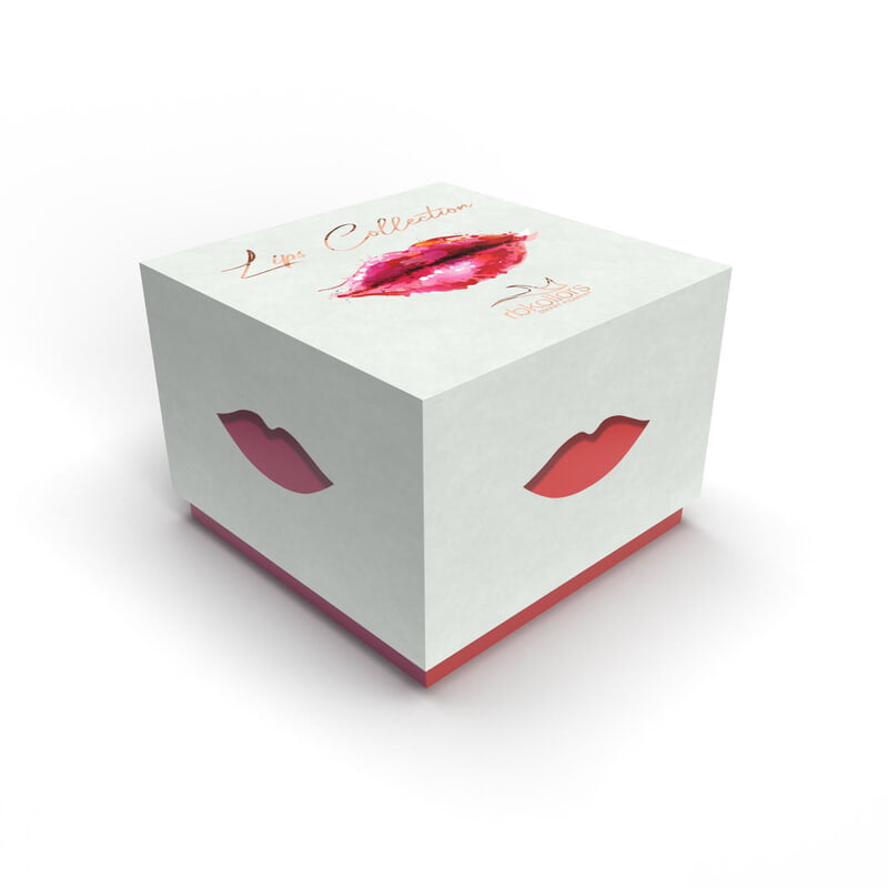 KIT LIPS COLLECTION WITH 4 PREMIUM PIGMENTS