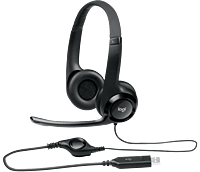 Logitech H390 USBHeadphones with Microphone Logitech H390 USBHeadphones with Microphone
