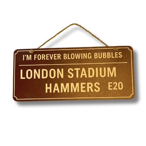 Football Stadium Plaque