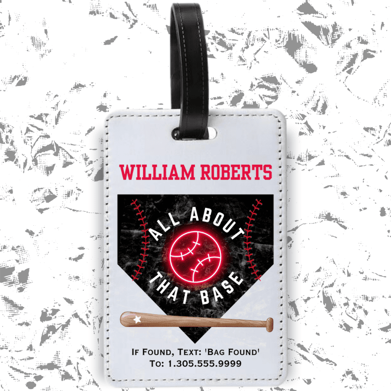 Personalized Sports Bag Tag