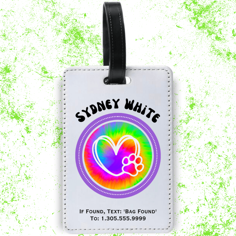 Personalized Luggage Bag Tag