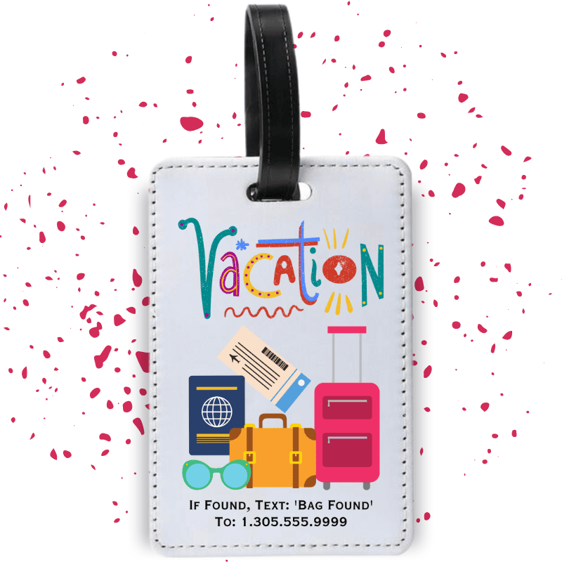Personalized Luggage Bag Tag