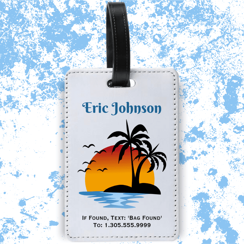 Personalized Luggage Bag Tag