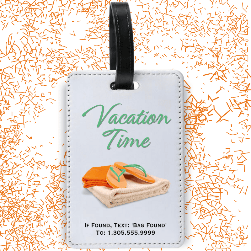 Personalized Luggage Bag Tag