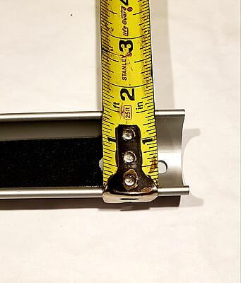 Sole Elliptical Aluminum Track (Pair) p/n M030006-XG E25, E55, E95 Sole Elliptical Aluminum Track (Pair) p/n M030006-XG E25, E55, E95