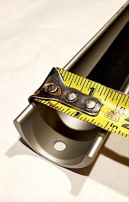 Sole Elliptical Aluminum Track (Pair) p/n M030006-XG E25, E55, E95 Sole Elliptical Aluminum Track (Pair) p/n M030006-XG E25, E55, E95