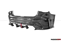 2021–2025 BMW M4 G82 / G83 BKSSII Style Rear Bumper with LED Light & Exhaust Tips