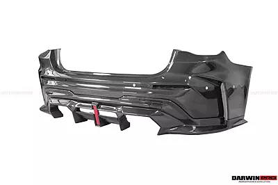 2021–2025 BMW M4 G82 / G83 BKSSII Style Rear Bumper with LED Light & Exhaust Tips