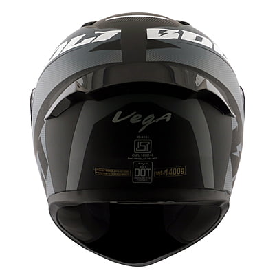 VEGA BOLT MACHO DULL BLACK GREY M/V (L)