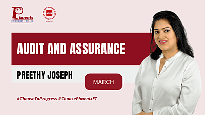 Audit and Assurance (AA)-Face to Face-March Audit and Assurance (AA)-Face to Face-March