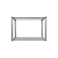Base de modular de 3 pies aluminizada