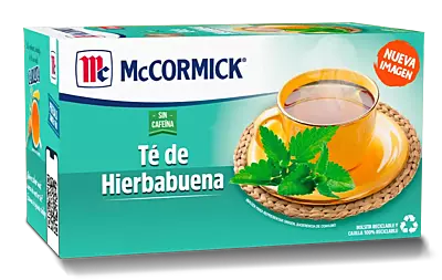 MCCORMICK TE HIERBABUENA 25 PZAS DE 1.4G