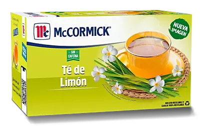 MCCORMICK TE LIMON 25 PZAS DE 1.2 G