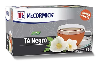 MCCORMICK TE NEGRO 25 PZAS DE 1.5 G