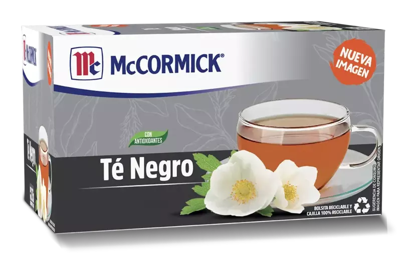 MCCORMICK TE NEGRO 25 PZAS DE 1.5 G