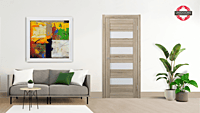 UNIDOORS Internal Door MD02 Oak Sonoma UNIDOORS Internal Door MD02 Oak Sonoma