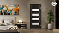 UNIDOORS Internal Door MD02 Wenge UNIDOORS Internal Door MD02 Wenge