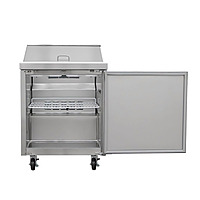 Mesa para ensaladas 1 puerta sólida 698 mm de frente