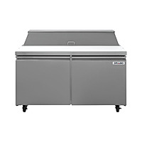 Mesa para ensaladas 2 puertas sólidas 1599 mm de frente