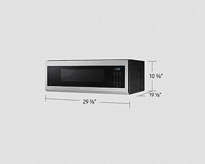Samsung 1.1 cuft Low Profile Slim OTR SS
