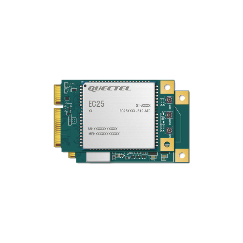 Quectel EC25 Series Mini PCIe & LCC 4G LTE Cat 4 Modules | Industrial IoT/M2M Cellular Modems Quectel EC25 Series Mini PCIe & LCC 4G LTE Cat 4 Modules | Industrial IoT/M2M Cellular Modems