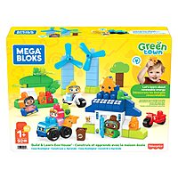 MEGA Bloks Green Town Build & Learn Eco House Playset - 92pcs MEGA Bloks Green Town Build & Learn Eco House Playset - 92pcs