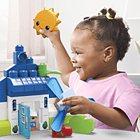 MEGA Bloks Green Town Build & Learn Eco House Playset - 92pcs MEGA Bloks Green Town Build & Learn Eco House Playset - 92pcs