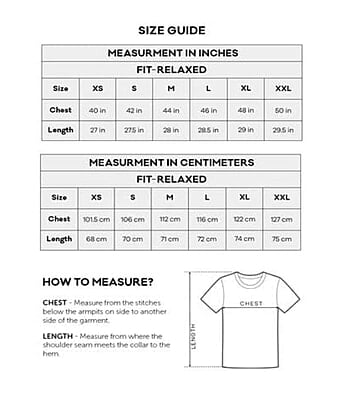 Men Oversized Fit T Shirt - White