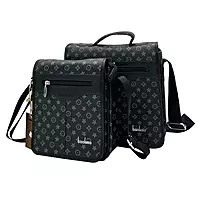 MEN SQUARE SIDEBAG 2 IN 1 SET