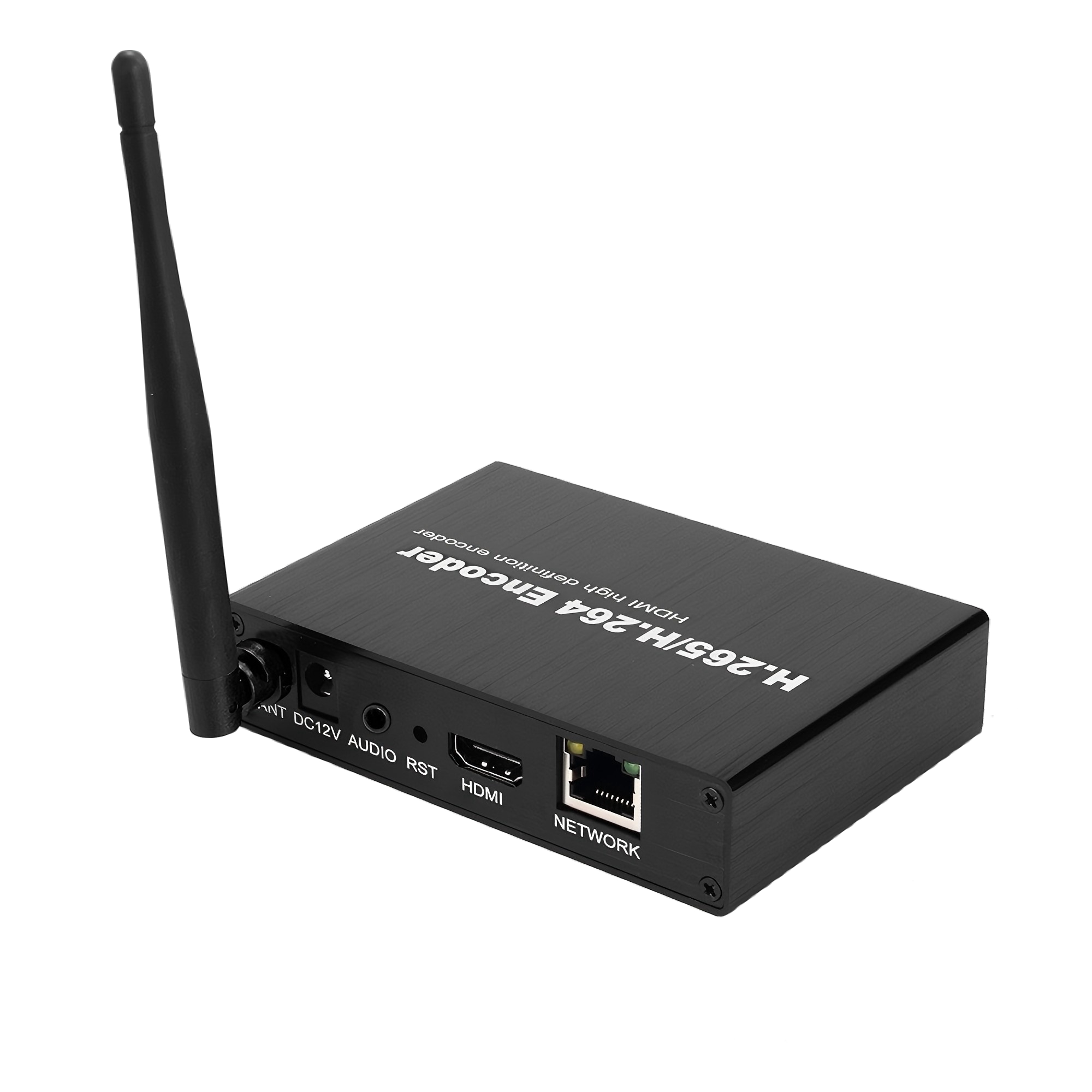H.265 1080P WiFi HDMI Encoder w/SD Slot | RTMP/RTSP/SRT Streaming for Wireless IPTV & YouTube/Facebook