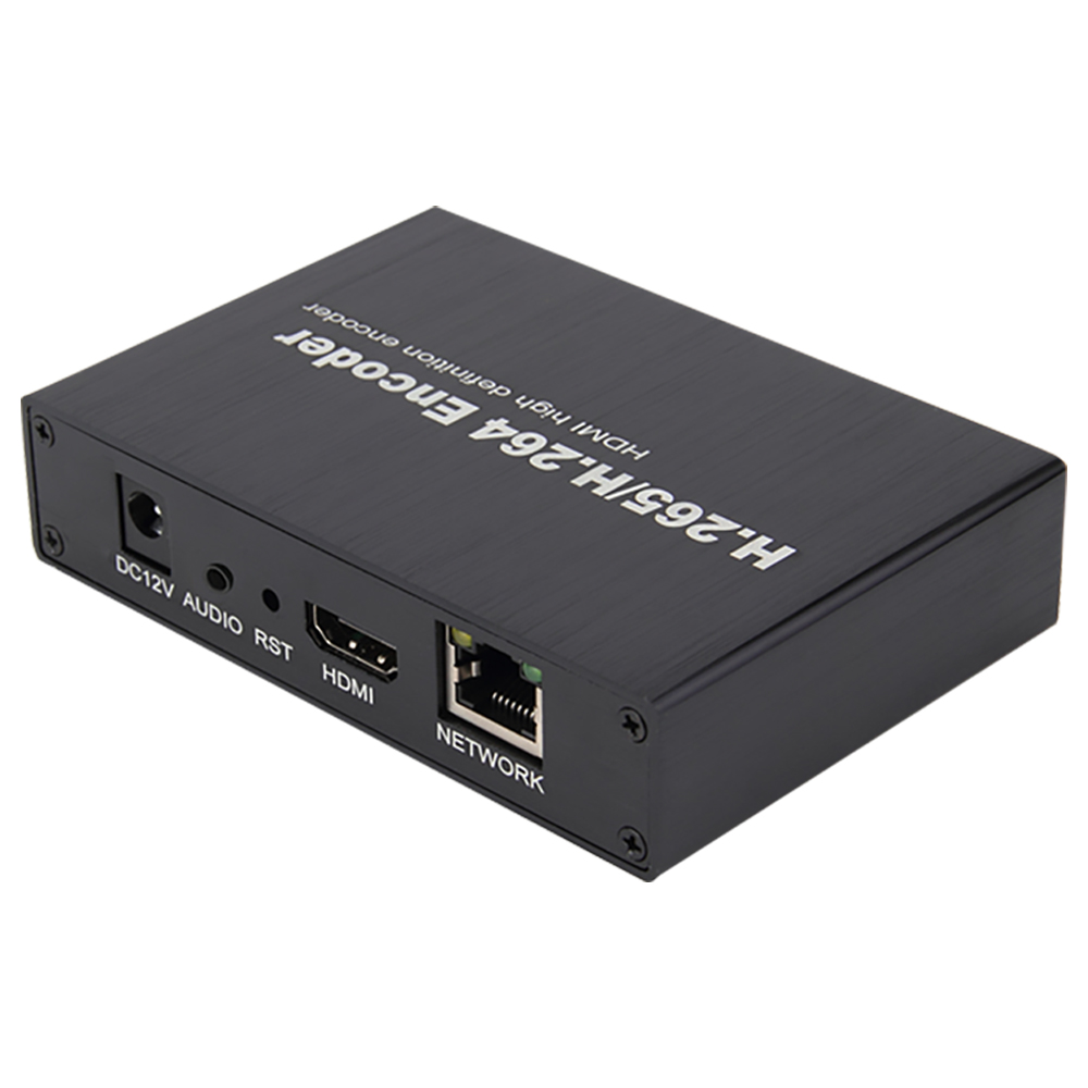 H.265 1080P HDMI Encoder with SD Card Slot | RTMP/RTSP/SRT Streaming | IPTV & Live Broadcast for YouTube/Facebook