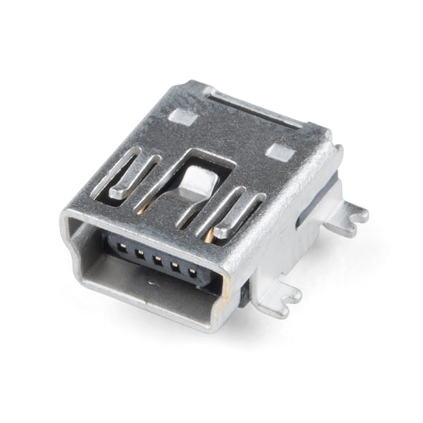 Mini USB 5P, SMD-CO-1170-D Mini USB 5P, SMD-CO-1170-D