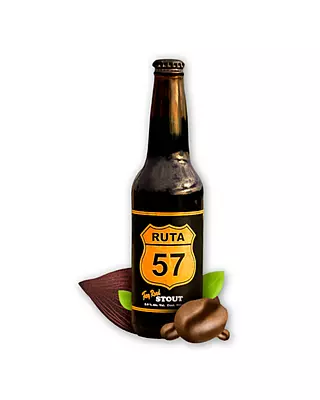 MIQRO RUTA 57 CERVEZA ARTESANAL OSCURA 24 PZAS 355 ML