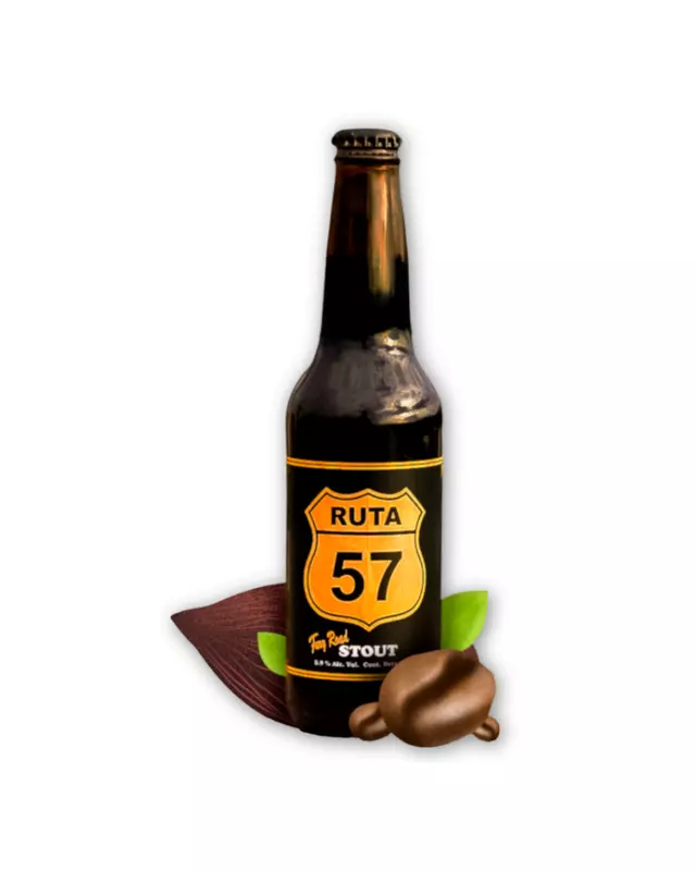 MIQRO RUTA 57 CERVEZA ARTESANAL OSCURA 24 PZAS 355 ML