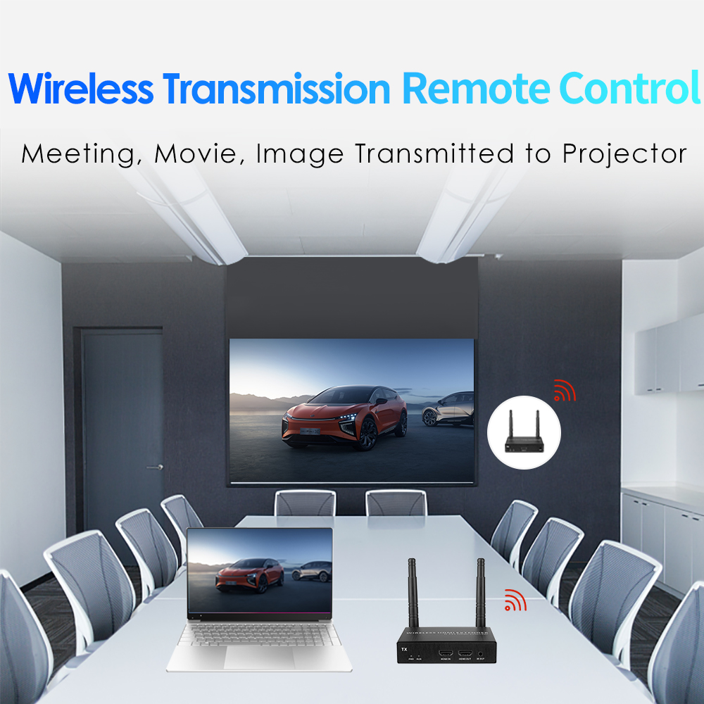 4K@30FPS Wireless HDMI Extender Kit – 328ft Range, 1-to-4 Screens, Low-Latency Streaming 4K@30FPS Wireless HDMI Extender Kit – 328ft Range, 1-to-4 Screens, Low-Latency Streaming
