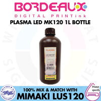 Bordeaux MK-120 Plasma LED UV Ink 1L Bottle Bordeaux MK-120 Plasma LED UV Ink 1L Bottle