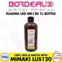 Bordeaux MK-120 Plasma LED UV Ink 1L Bottle Bordeaux MK-120 Plasma LED UV Ink 1L Bottle