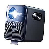 WANBO MOZART 1 PRO 1080P 900ANSI Android 11 Smart Home Theatre Projector – Dark Blue