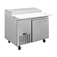 Mesa de preparación de pizzas, 1 puerta, 7.6 ft³