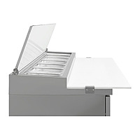 Mesa de preparación de pizzas, 1 puerta, 7.6 ft³