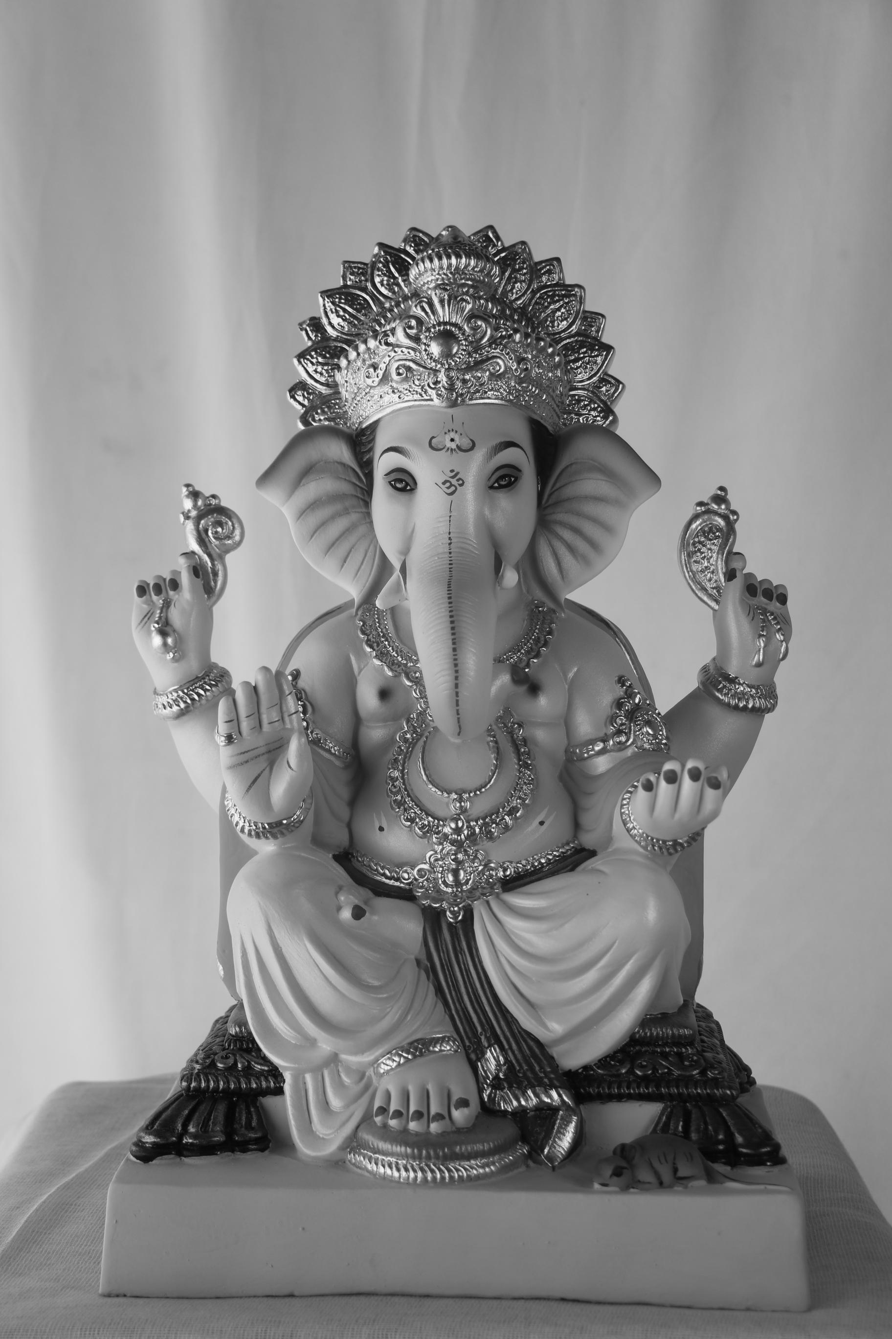 Philips Ganpati | POP Ganpati | 18 Inches Height | MSKK-0001-POP-18-PHILI-PSKK-DNOA
