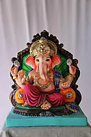 Shiv Prabhaval Ganpati | POP Ganpati | 18 Inches Height | MSKK-0010-POP-18-SHIVP-PSKK-DNOA