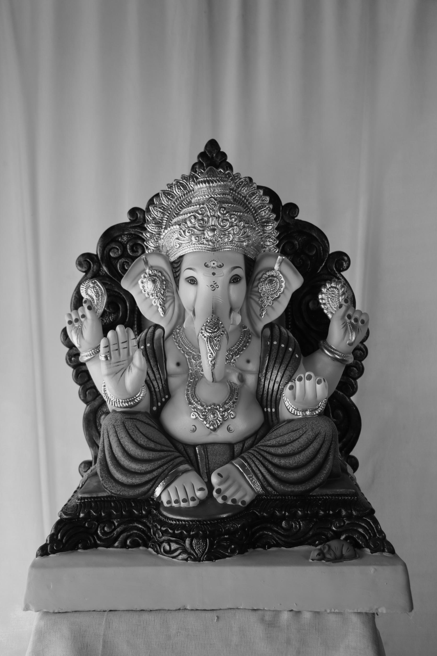 Motha Mhaisuri Ganpati | POP Ganpati | 24 Inches Height | MSKK-0036-POP-24-MOTHA-PSKK-DNOA
