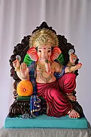 Aadvi Koch Furniture Ganpati | POP Ganpati | 21 Inches Height | MSKK-0042-POP-21-AADVI-PSKK-DNOA