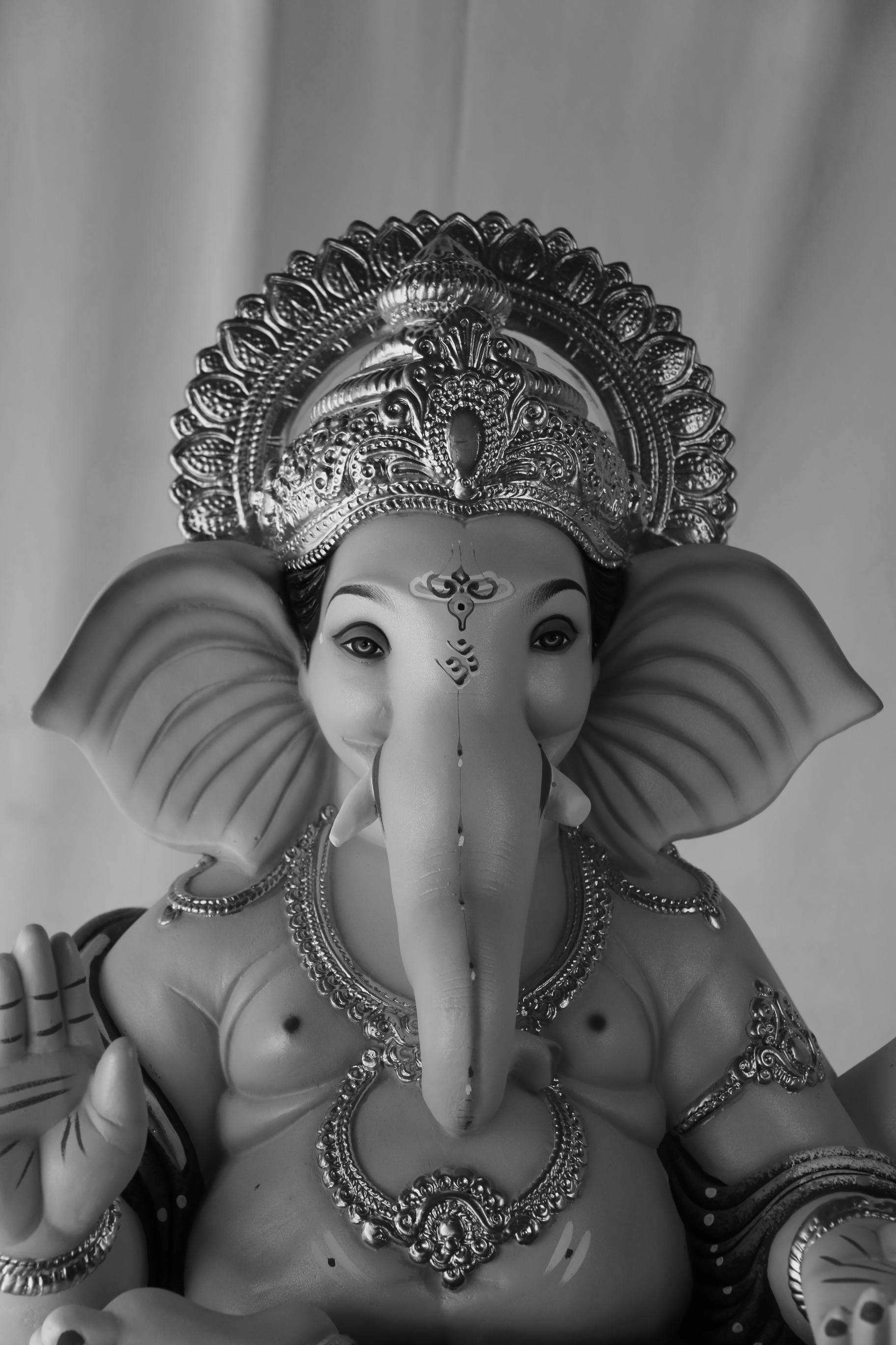 Aasanmandi Ganpati | POP Ganpati | 24 Inches Height | MSKK-0063-POP-24-AASAN-PSKK-DNOA