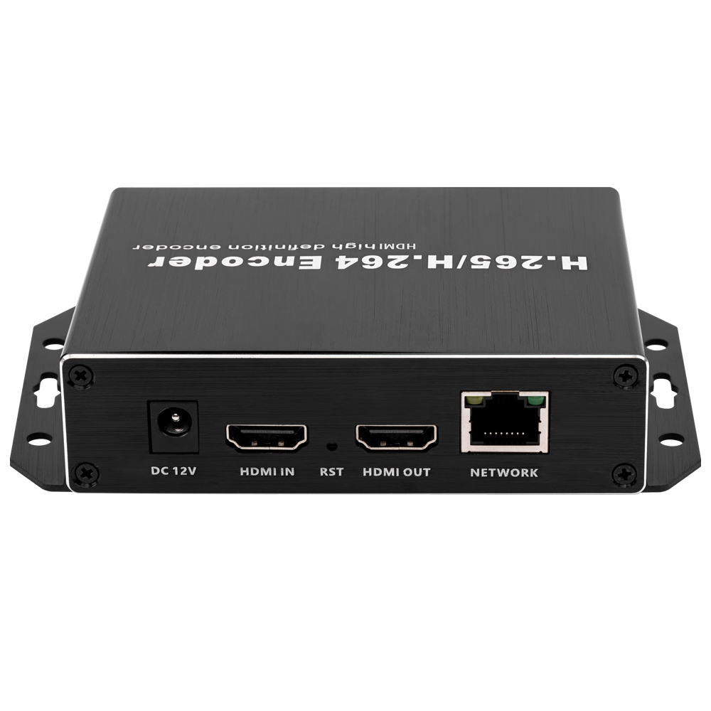 H.265 1080P@60FPS PoE HDMI Encoder w/Loopout & USB | RTMP/RTSP/SRT for Surveillance, Live Streaming & Digital Signage H.265 1080P@60FPS PoE HDMI Encoder w/Loopout & USB | RTMP/RTSP/SRT for Surveillance, Live Streaming & Digital Signage