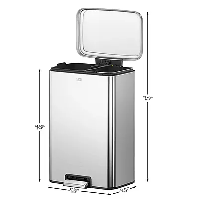 سلة نفايات EKO 20 لتر بدواسة