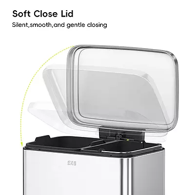 سلة نفايات EKO 20 لتر بدواسة