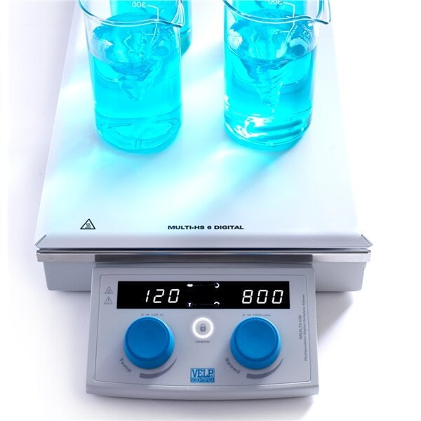 MULTI-HS 6/15 Digital Multi-position Hot Plate Stirrer MULTI-HS 6/15 Digital Multi-position Hot Plate Stirrer