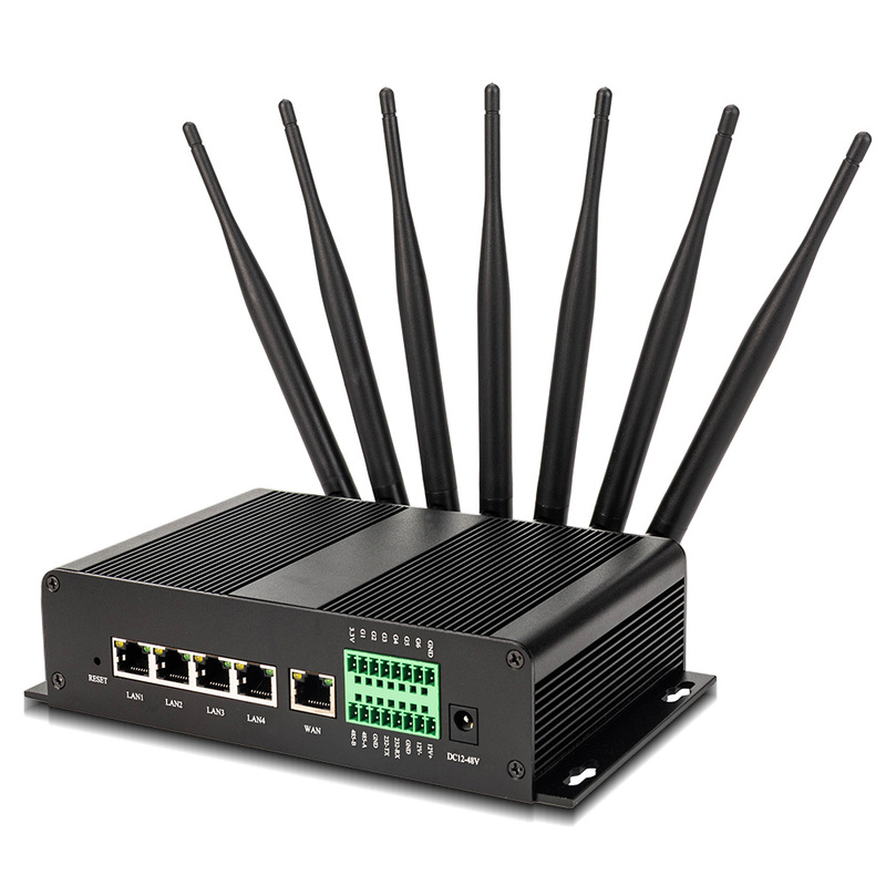 Dual SIM 4G/5G LTE Industrial Router with Dual Gigabit Ethernet, High-Speed Wireless Gateway, Private/Commercial Network Compatible Dual SIM 4G/5G LTE Industrial Router with Dual Gigabit Ethernet, High-Speed Wireless Gateway, Private/Commercial Network Compatible